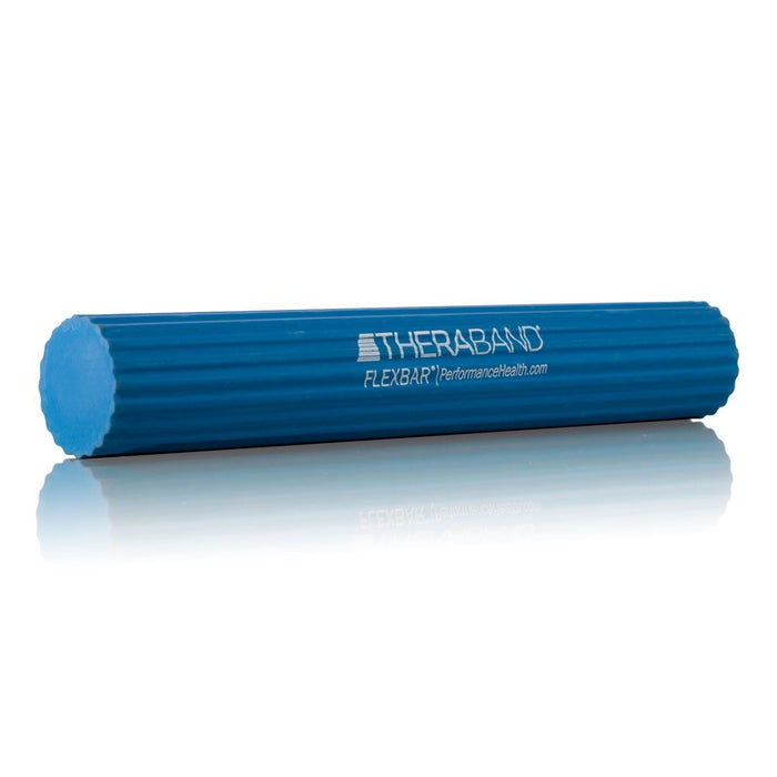 TheraBand FlexBar Strengthen Wrists Elbows & Forearms Resistance Training ( Blue) Heavy
