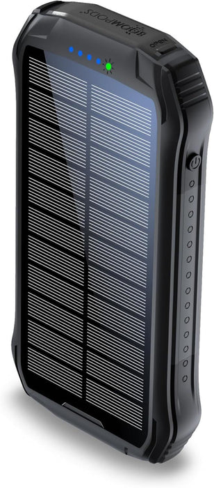 Boompods Neutron 10000mAh Power Bank Solar Powered Camping Torch