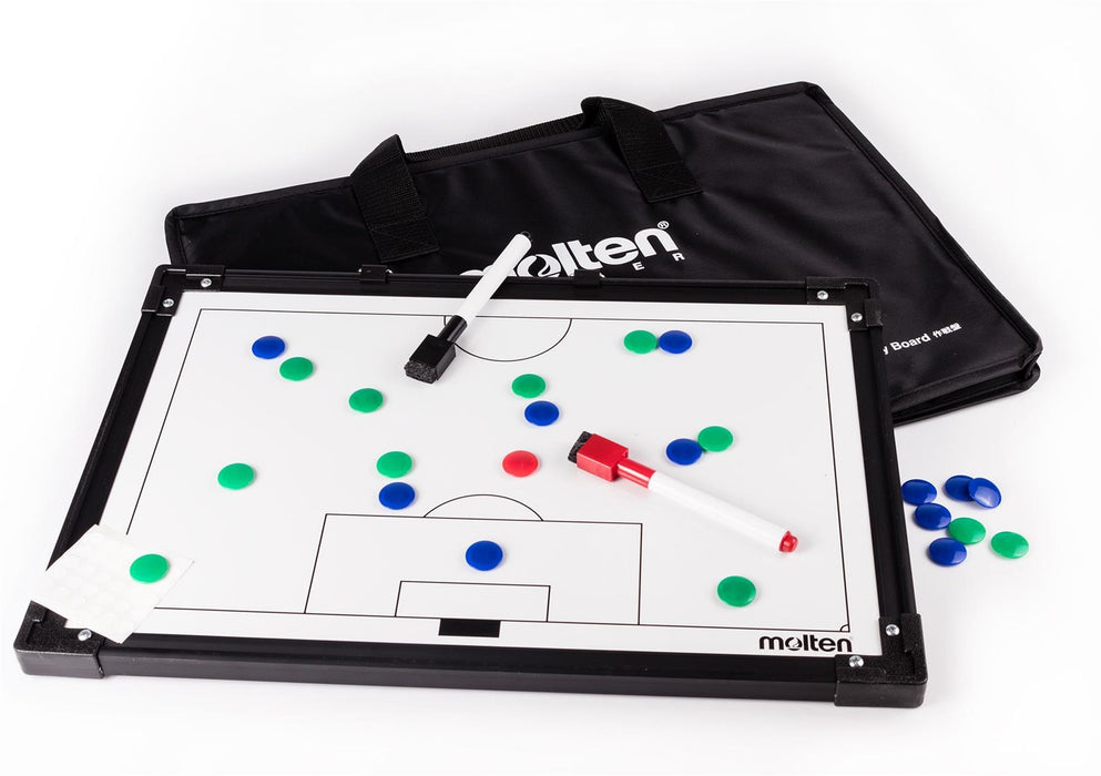 Molten MSBF Football Strategy Board For Coaching Easy Use Full Pitch Markout