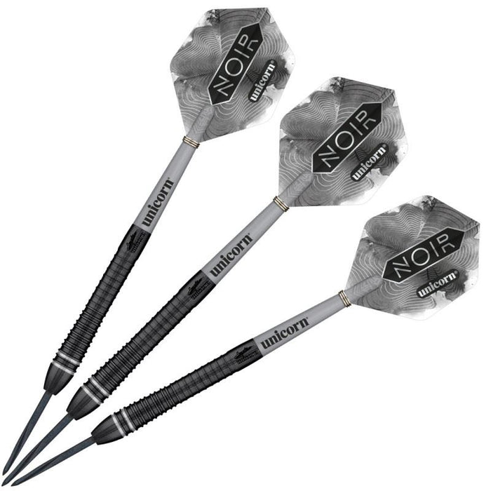 Unicorn Gary Anderson Noir Phase 6 Steel Tip Darts 90% Tungsten Pro Dart Set