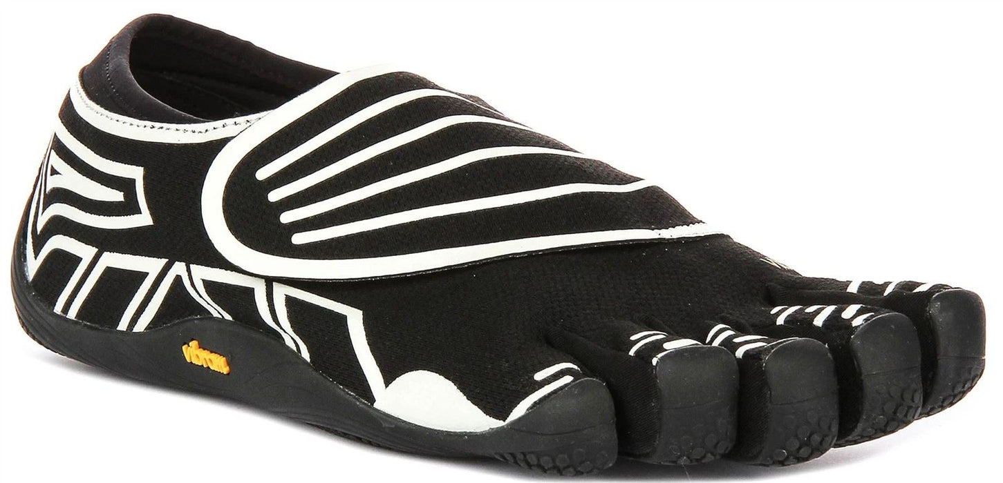Vibram FiveFingers Groundsplay Mens Barefoot Athletic Shoes - Black/Ivory/Black