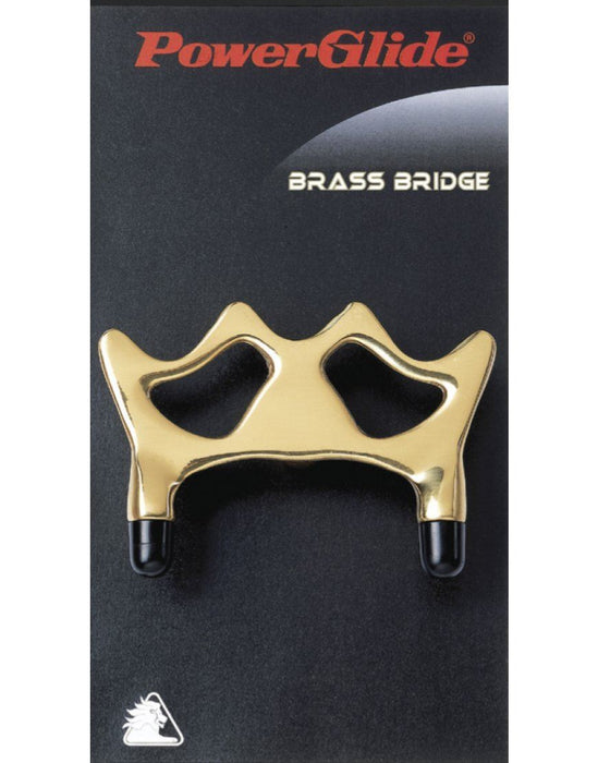Powerglide Snooker & Pool Accessories Brass Bridge Sturdy Pro Cue Rest