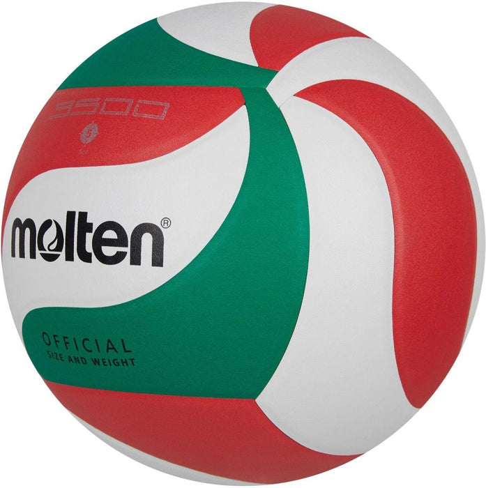 VOLLEYBALL VM 3500 PU LTHR W/R/G FIVB S5Molten