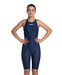 Arena Girls Swimsuit Navy Powerskin ST 2.0 Next Openback Race Swimming KneeskinArena