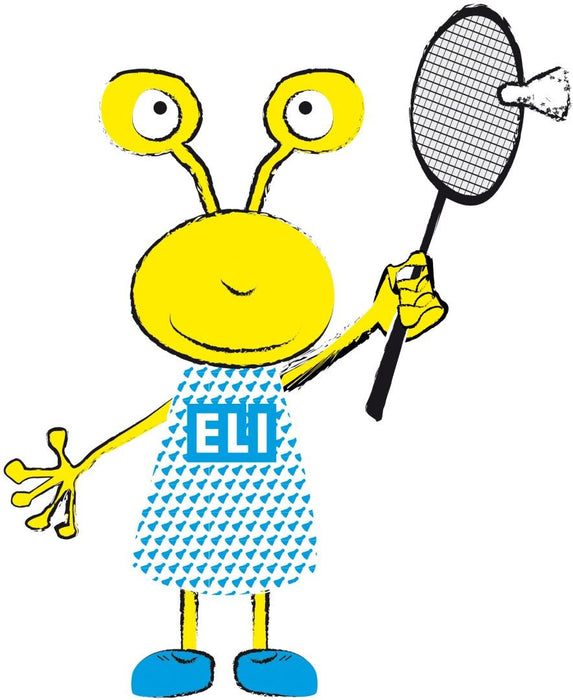 Talbot Torro ELI Junior Badminton Racket for Junior 6-8 Years - Light and Robust