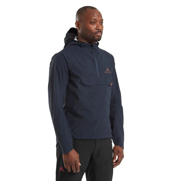 Altura Cycling Smock – Esker Waterproof And Packable For Rainy Rides - Navy