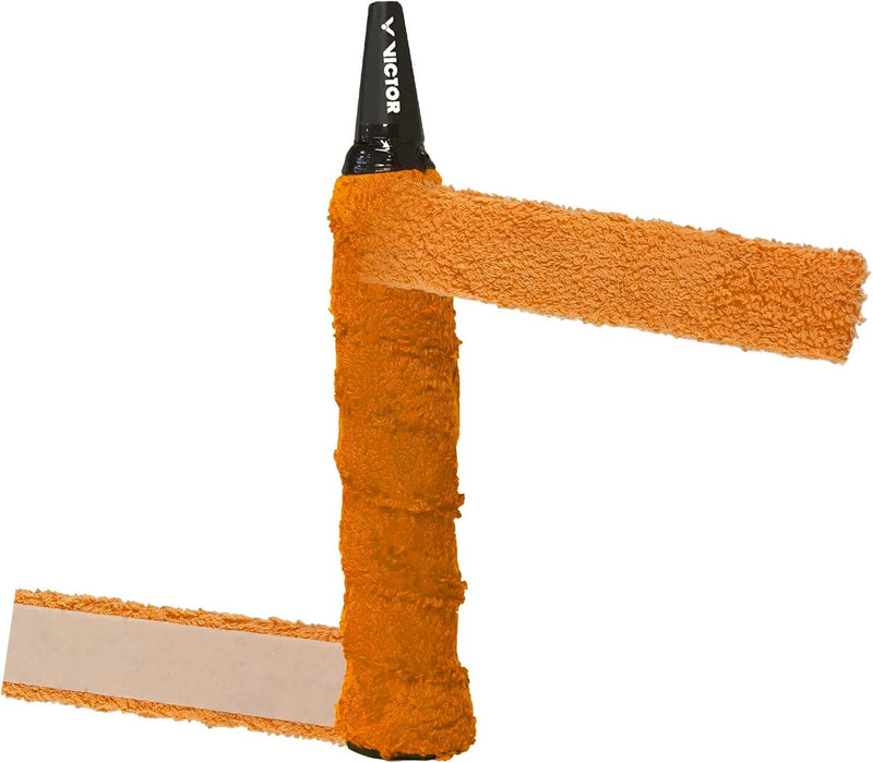 Victor Frotte Badminton Tennis Racket Towellong Grip Reel 12M - Orange
