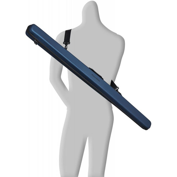 Powerglide Svartur Pool Snooker 3 Quarter Cue Case - Metallic Blue