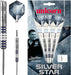 Unicorn Silver Star Darts Set Plastic Tip Gary Anderson Tungsten Gripper ShaftsUnicorn