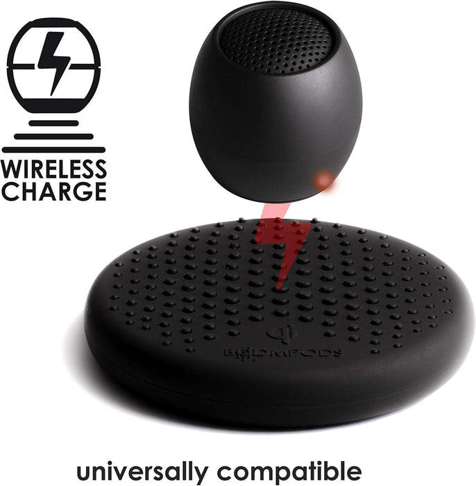 Boompods Zero Wireless Bluetooth Speaker IPX6 Waterproof 5 Hr Playtime Black