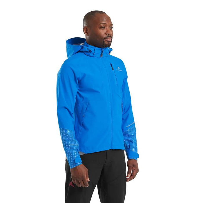 Altura Nightvision Typhoon Waterproof Cycling Jacket – Hi Viz & Reflective - Blue