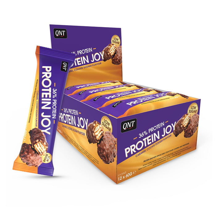 QNT Protein Joy Bars Low Sugar 2.2g Pack Of 12 ( 60g )