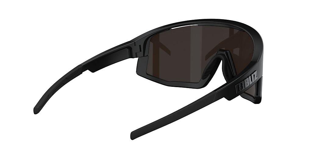 Bliz Fusion Sunglasses Cycling Sports Use Black Frame Blue lens