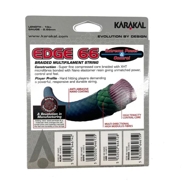 Karakal Edge 66 Badminton Racket String Nano Bonded 10M