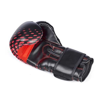 BBE FS Kids Leather Punching Bag Hook & Loop Strap Fighting Gloves 8oz