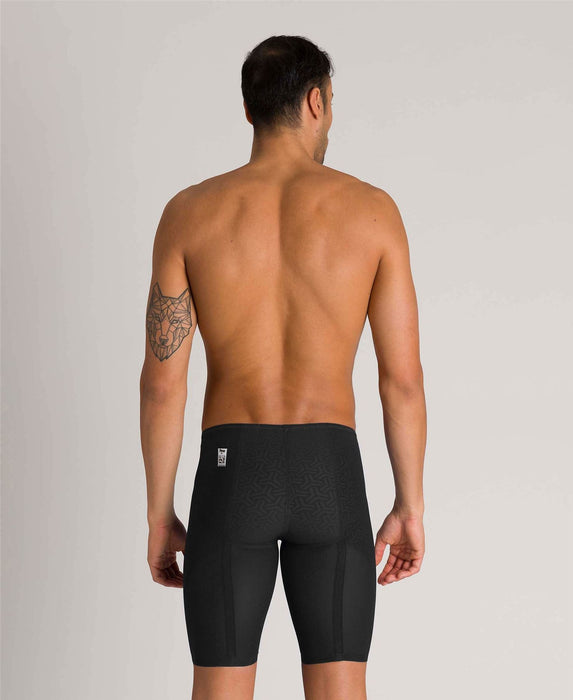 Arena Race Swimming Powerskin Carbon Glide Jammers Fina Approved - Black/Gold