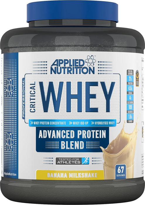 Applied Nutrition Critical Whey Protein Powder Muscle Building Gym Shake 2Kg