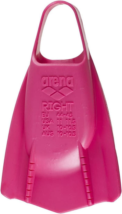 Arena Powerfin Pro Flippers Underwater Swimming Fins Leg Kick Training PinkArena