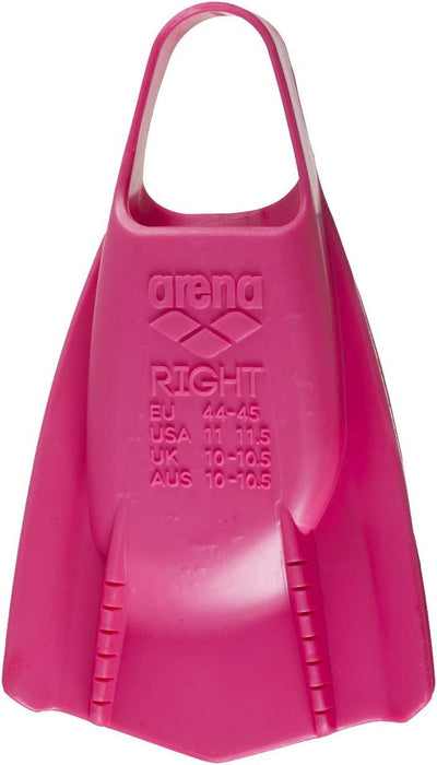 Arena Powerfin Pro Flippers Underwater Swimming Fins Leg Kick Training Pink