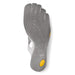 Vibram V - Soul Womens Five Fingers Open Light Flexible Shoes Trainers - Silver/Light GreyVibram