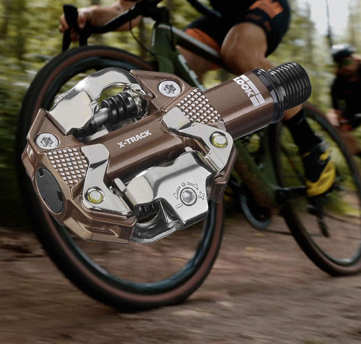 Look XTrack MTB Gravel Edition Cycling Bike Pedals Aluminium Body