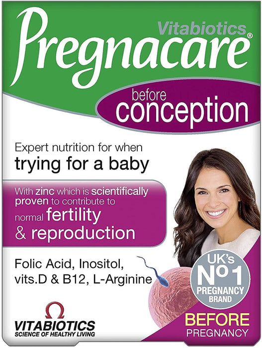 VITABIOTICS PREGNACARE CONCEPTION 30 TABLETSVitabiotics