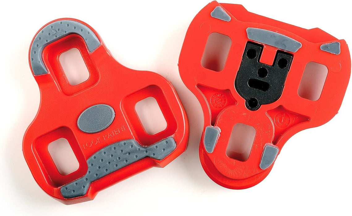 LOOK Keo Grip Cleats Road Bike Clipless Pedal Cleats Anti-Slip Design - Red