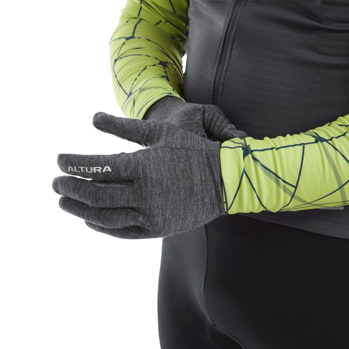 Altura Road Merino Unisex Liner Gloves Breathable Thermal Cycling Gloves