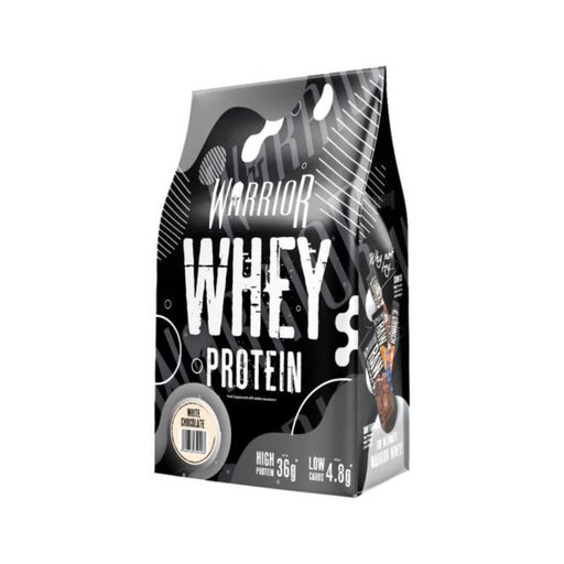 1kg Warrior 100% Whey Protein Powder Muscle Mass Gainer Shake White ChocolateFITNESS360