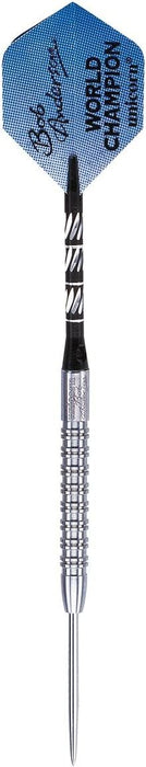 Unicorn Bob Anderson Darts Set Icon Case Silver Tungsten Gripper Shaft 20/22/24g