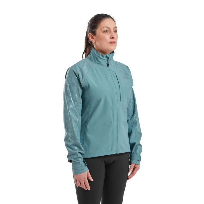 Altura Cycling Ladies Jacket Nightvision Storm Waterproof & Reflective - Adriatic Blue