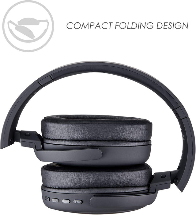 Boompods Headpods PRO Wireless Headphones OverEar Pillow Foam Black