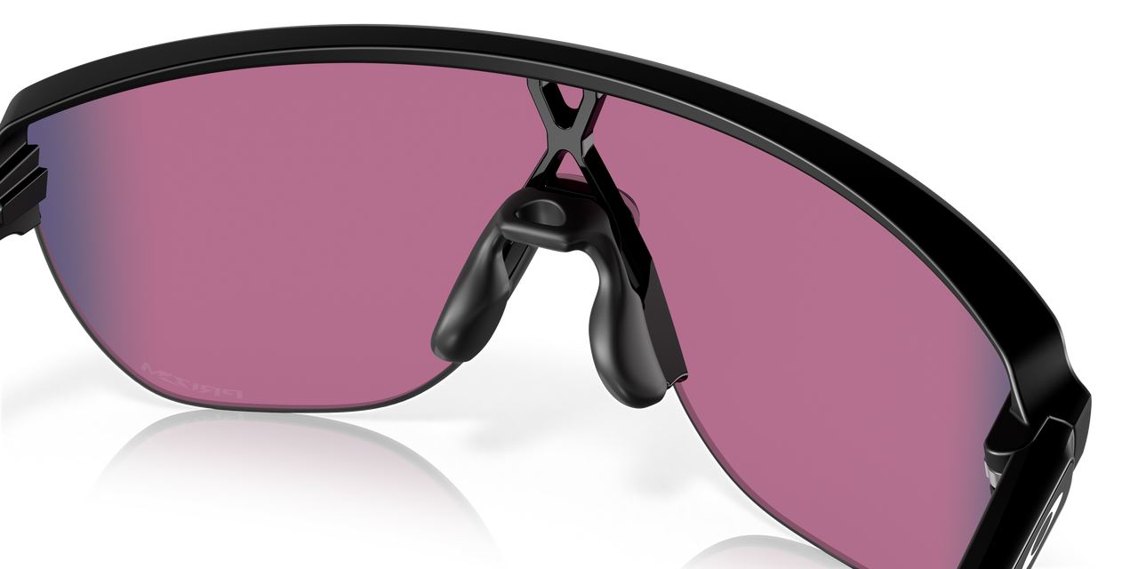Oakley Corridor Sunglasses Matte Black Sports Grip Frame Road Lenses Driving