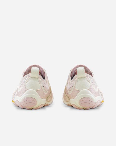 Vibram V-Run Five Fingers Barefoot Ladies Running Shoes Trainers - Dusty/Pink