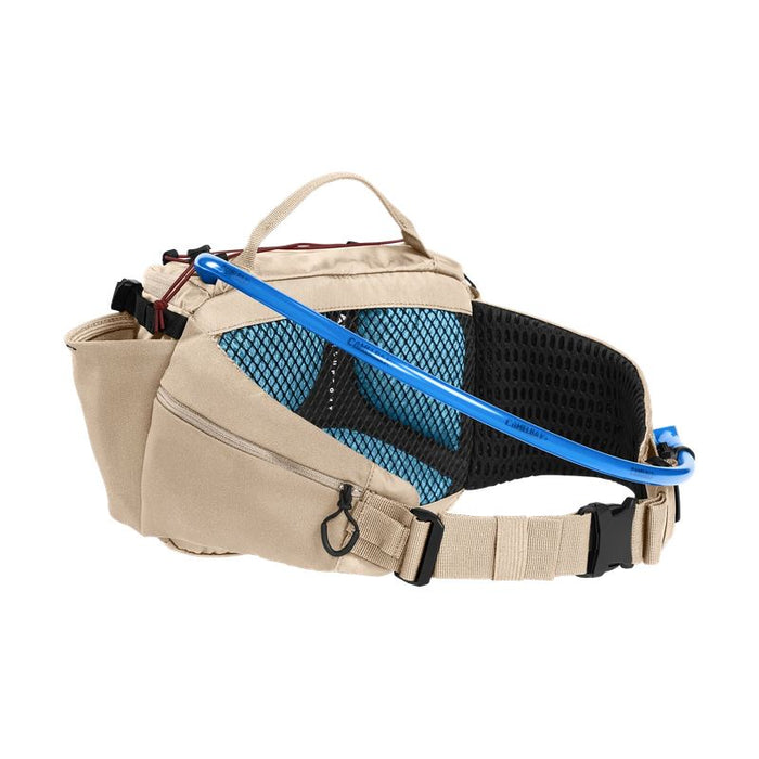 CamelBak Podium Flow 2 Waist Pack with 21oz Podium Dirt Bottle Lightweight Hydration Belt with Secure Storage
