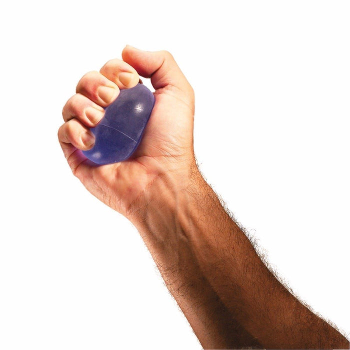 TheraBand Hand Exerciser Improve Grip Strength & Hand Therapy - Firm ( Blue )