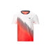 FZ Forza Clyde M S - S Unisex T-Shirt Game Wear Badminton Sports Tee - Fiery CoralForza