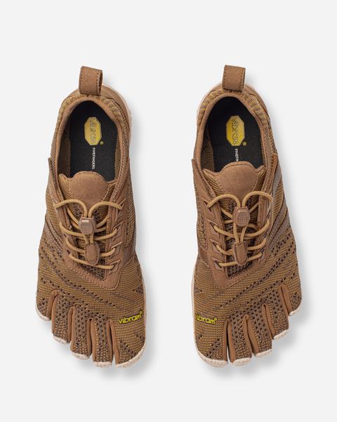 Vibram KMD Evo Ladies Five Fingers Barefoot Indoor Outdoor Shoes - Brown/Pink