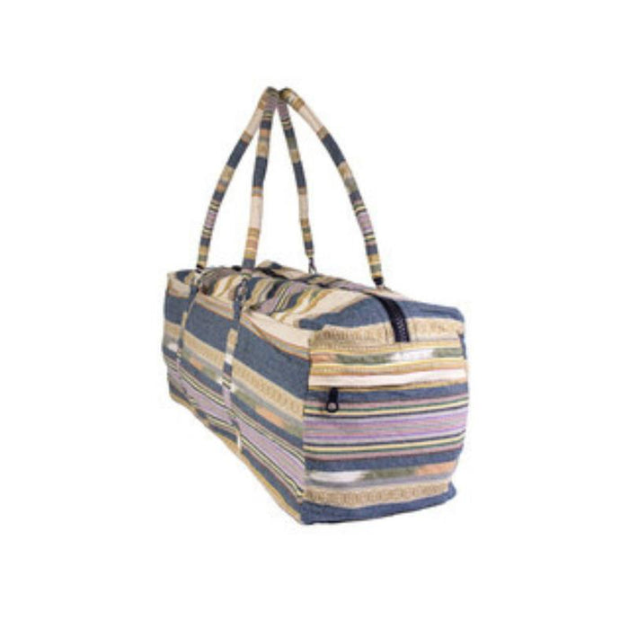 Fitness Mad Striped Powerloom Yoga Kit Bag – Yoga Mat & Pilates Carrier