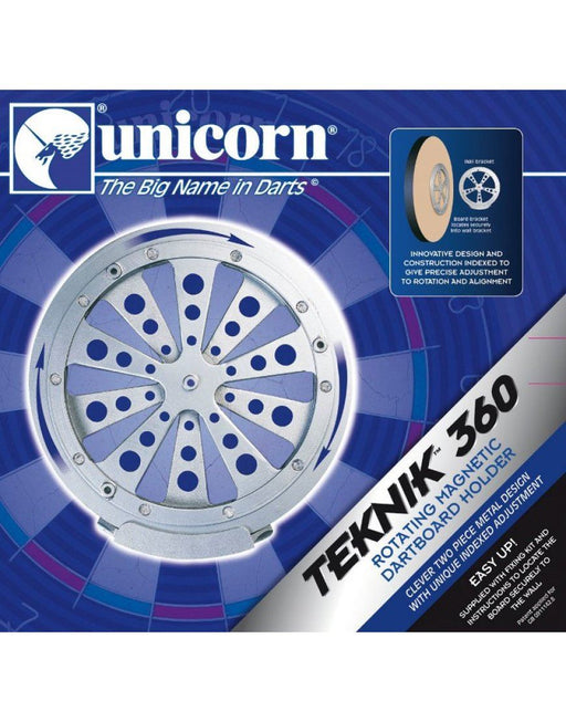 Unicorn Darts Takin 360 Secure Wall Fixing Bracket Magnetic Dartboard HolderUnicorn