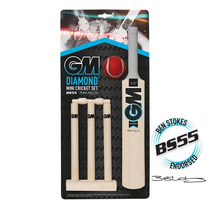 Gunn & Moore Youth Cricket Mini Training Set with Stumps / Bat / Ball and Bails