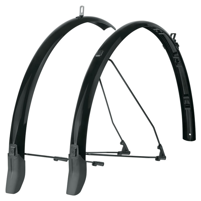 SKS Bluemels Cable Line 28″, 45MM Set - Bike Mudguards with Cable Management