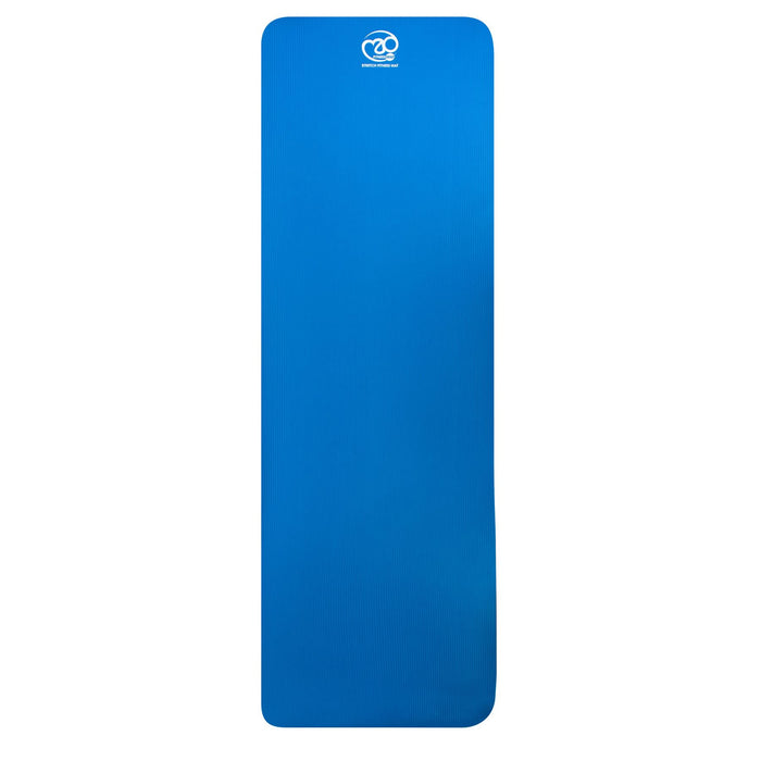 Fitness Mad Stretch Fitness Exercise Mat - 180cm - Blue