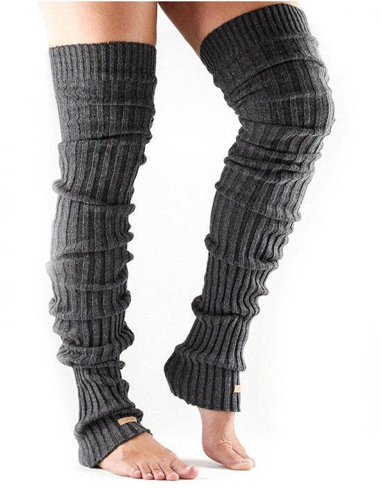 Toesox Leg Warmers Thigh High Athletic Studio Yoga Muscle WarmerToeSox