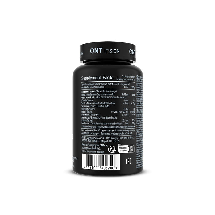 QNT Riptek V2 Fat Burner Thermogenic 120 Caps