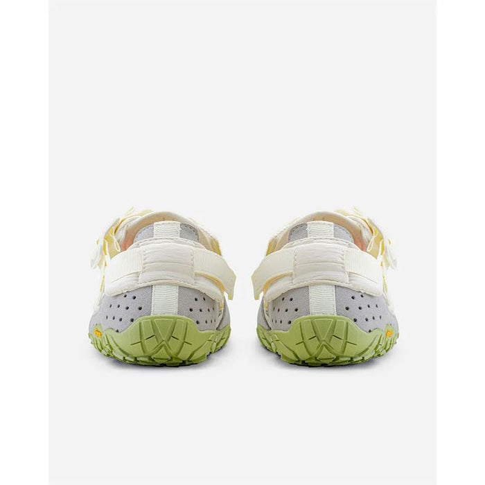 Vibram Breezandal Ladies Five Fingers Barefoot Shoes Trainers - Ivory/Green