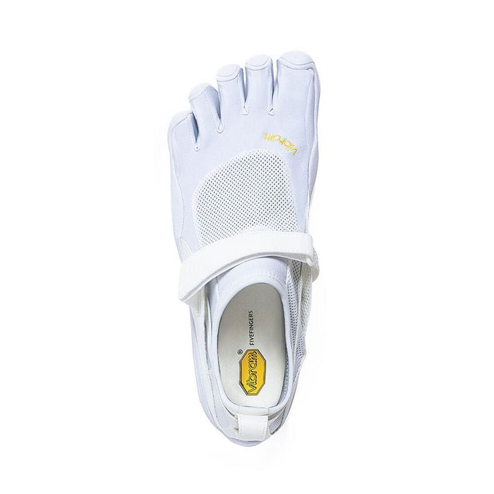 Vibram KSO Vintage Mens Waterproof Trainers Five Finger Gym Footwear - WhiteToesox