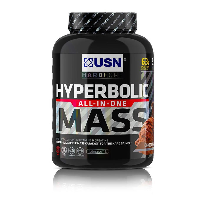 USN Hyperbolic Muscle Gainer - High Protein Creatine & Carbohydrates - 2kg