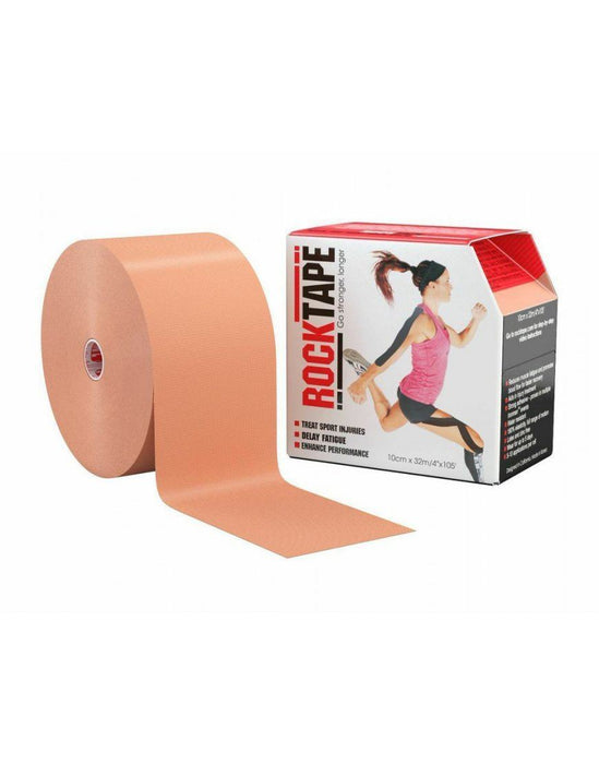 Rocktape Big Daddy Rolls Adhesive Kinesiology Tape 10cmx 32m - Beige