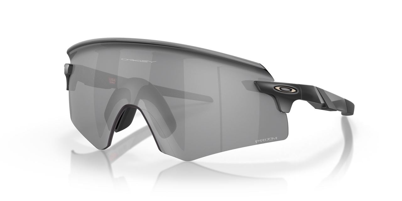 Oakley Encoder Sports Sunglasses Black Lenses Matte Black Frame Square Glasses